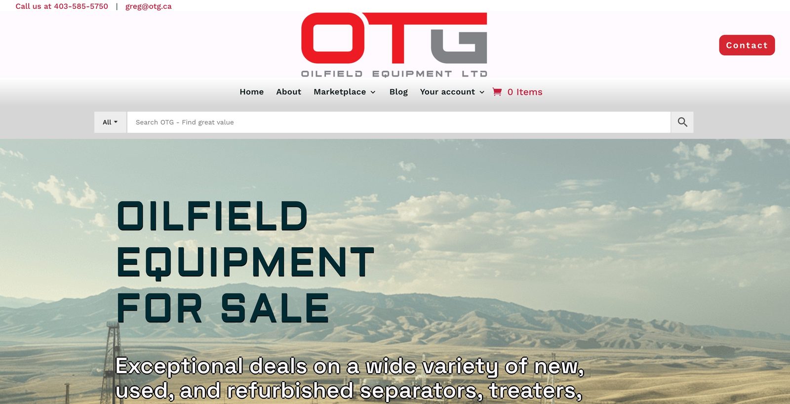 OTG Oilfield Equipment Ltd