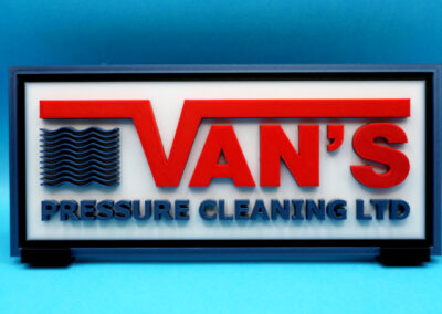 3d printed corporate logo